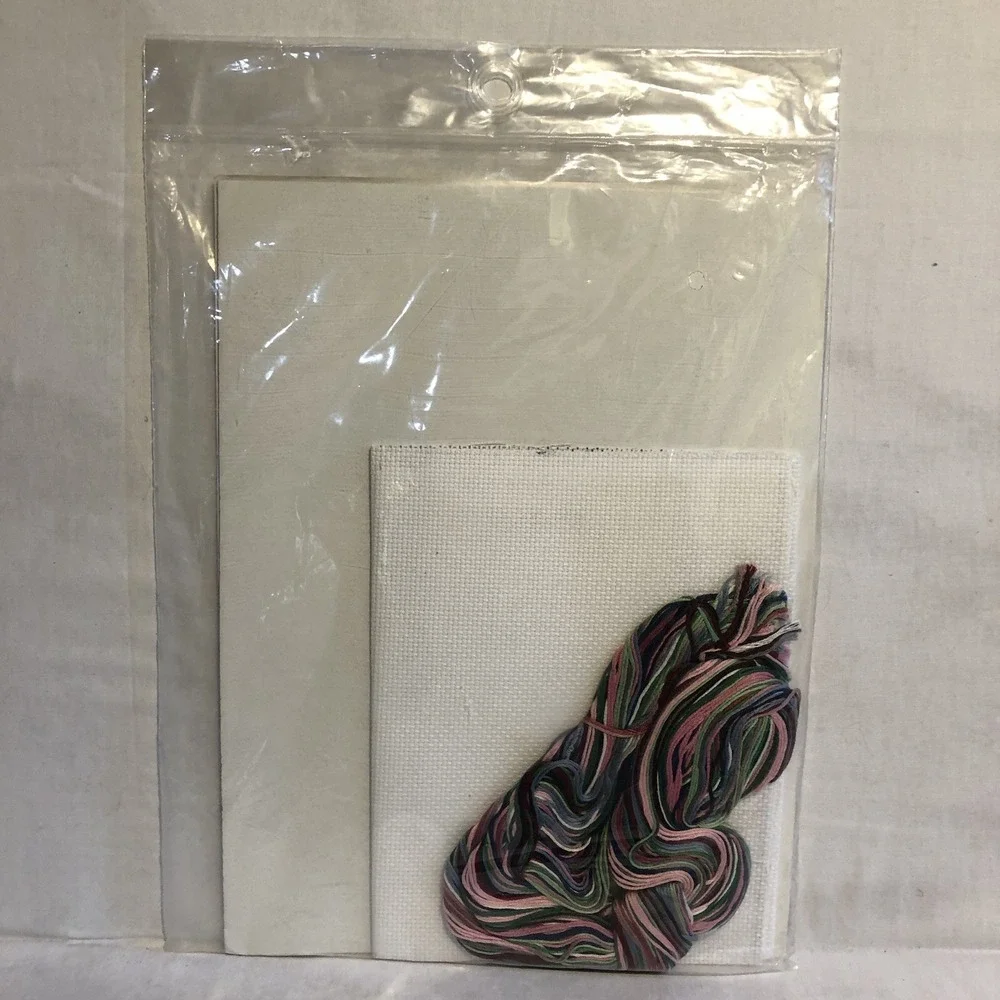 Vintage Something Special Art DECO Tulips PICTURE Counted Cross Stitch 1987